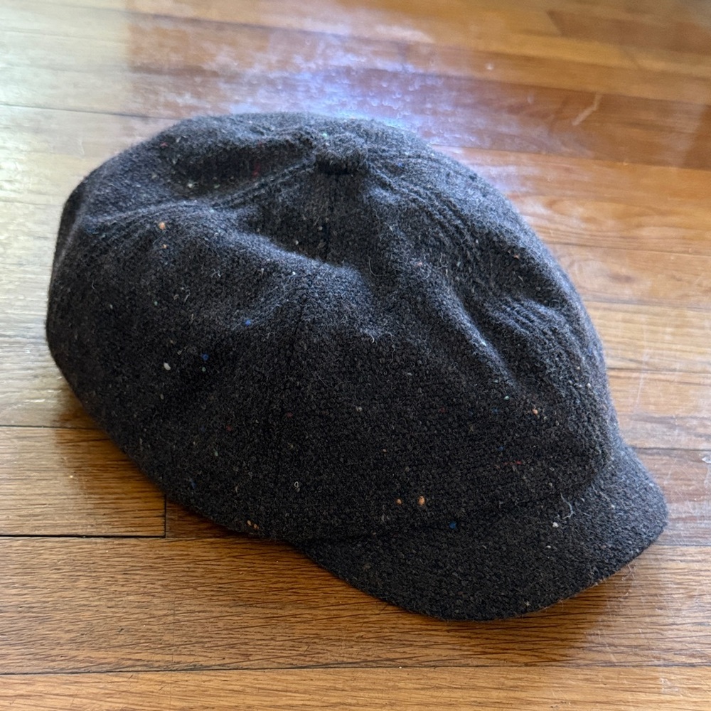 Grace Black Wool Hat